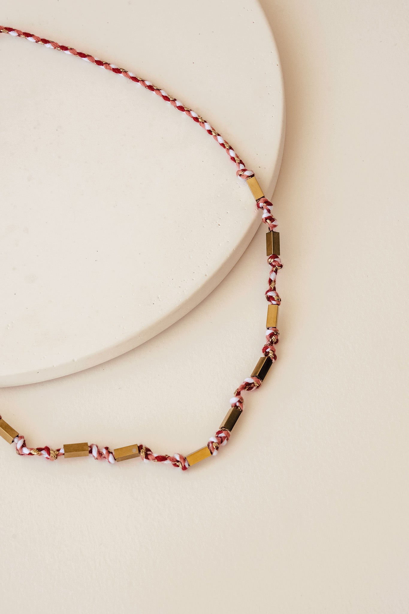 Elia Necklace - Red