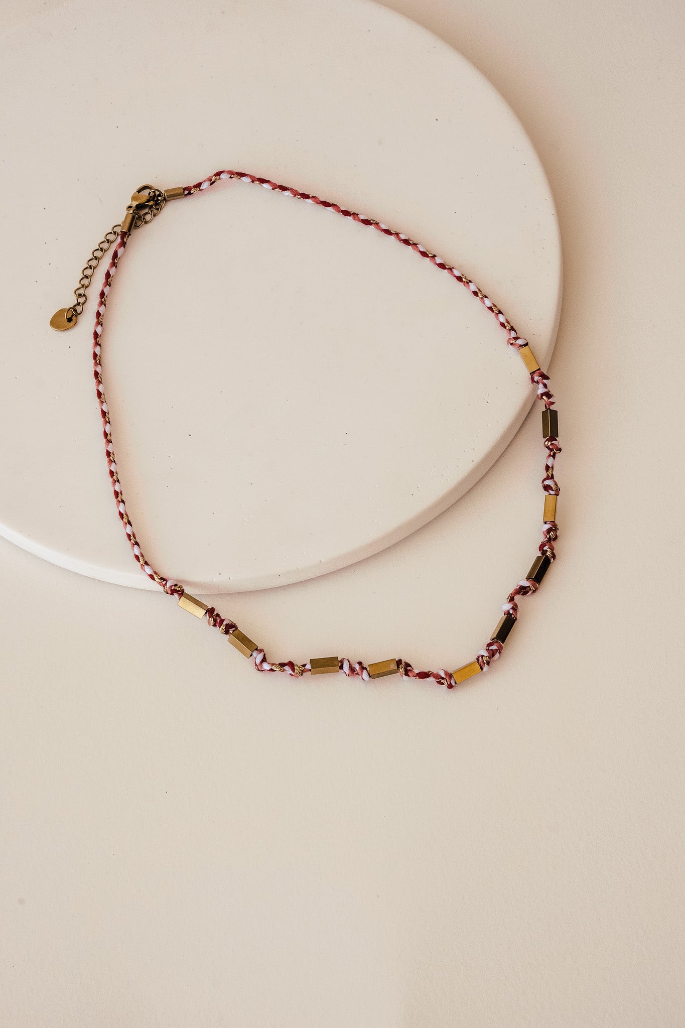 Elia Necklace - Red