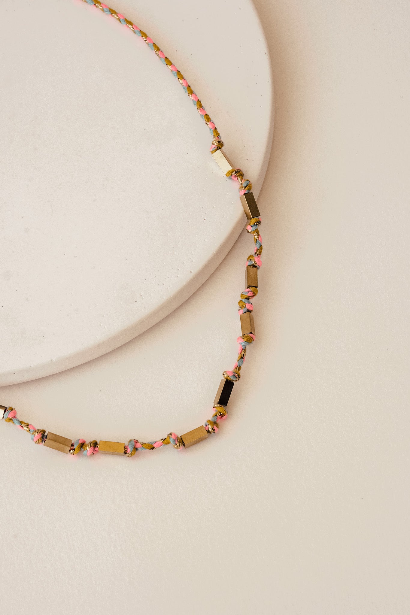 Elia Necklace - Pink