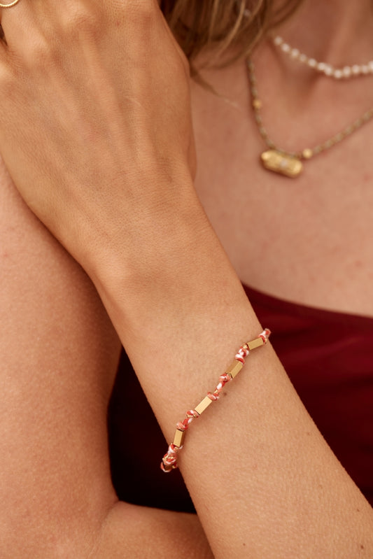 Elia Bracelet - Red