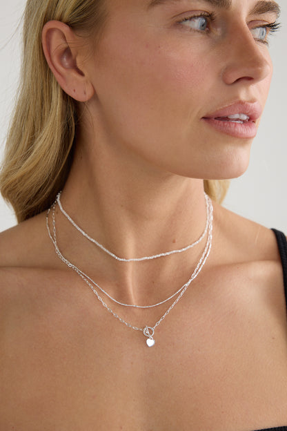 Prue Necklace Silver