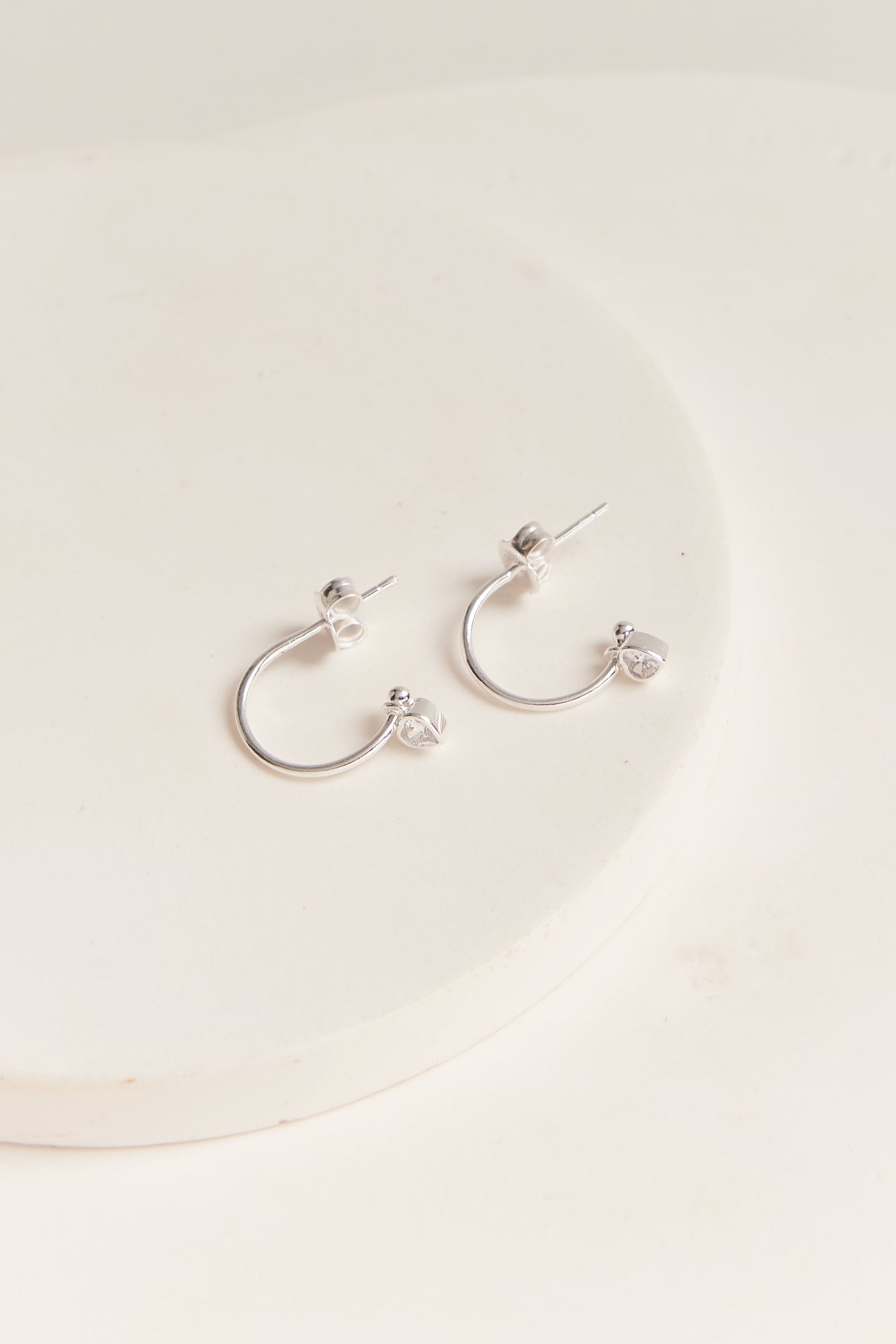 Zena Earrings Silver
