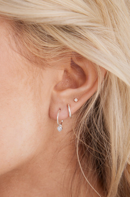 Zena Earrings Silver