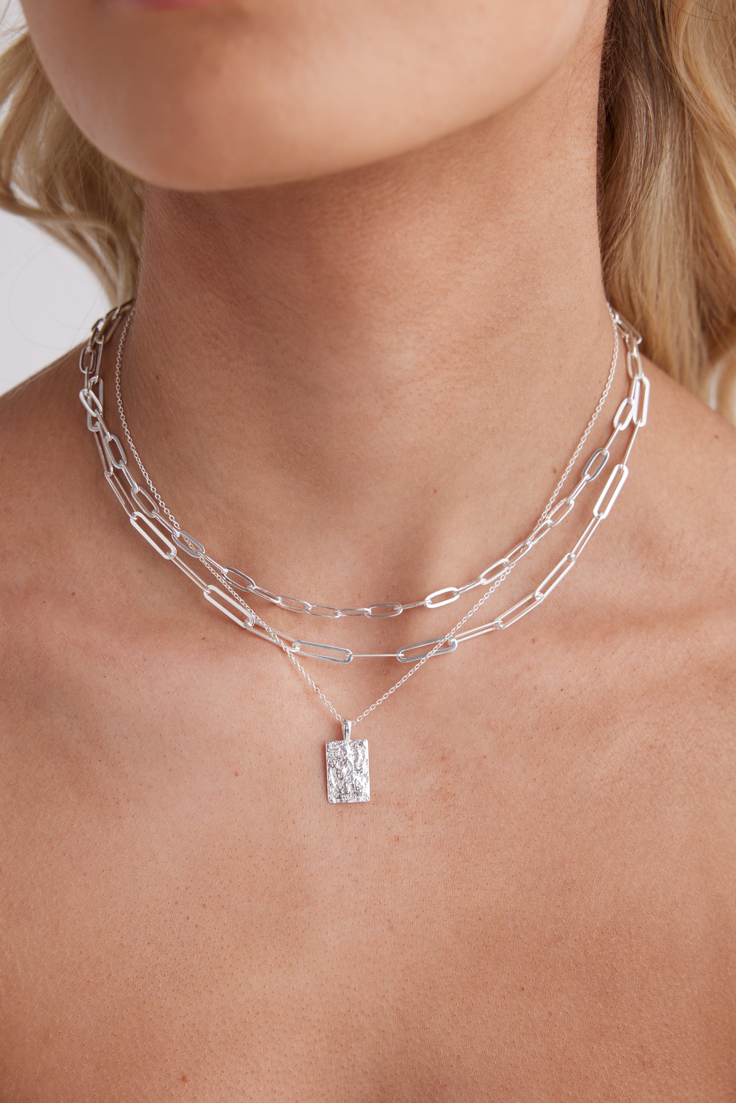 Tess Necklace Silver